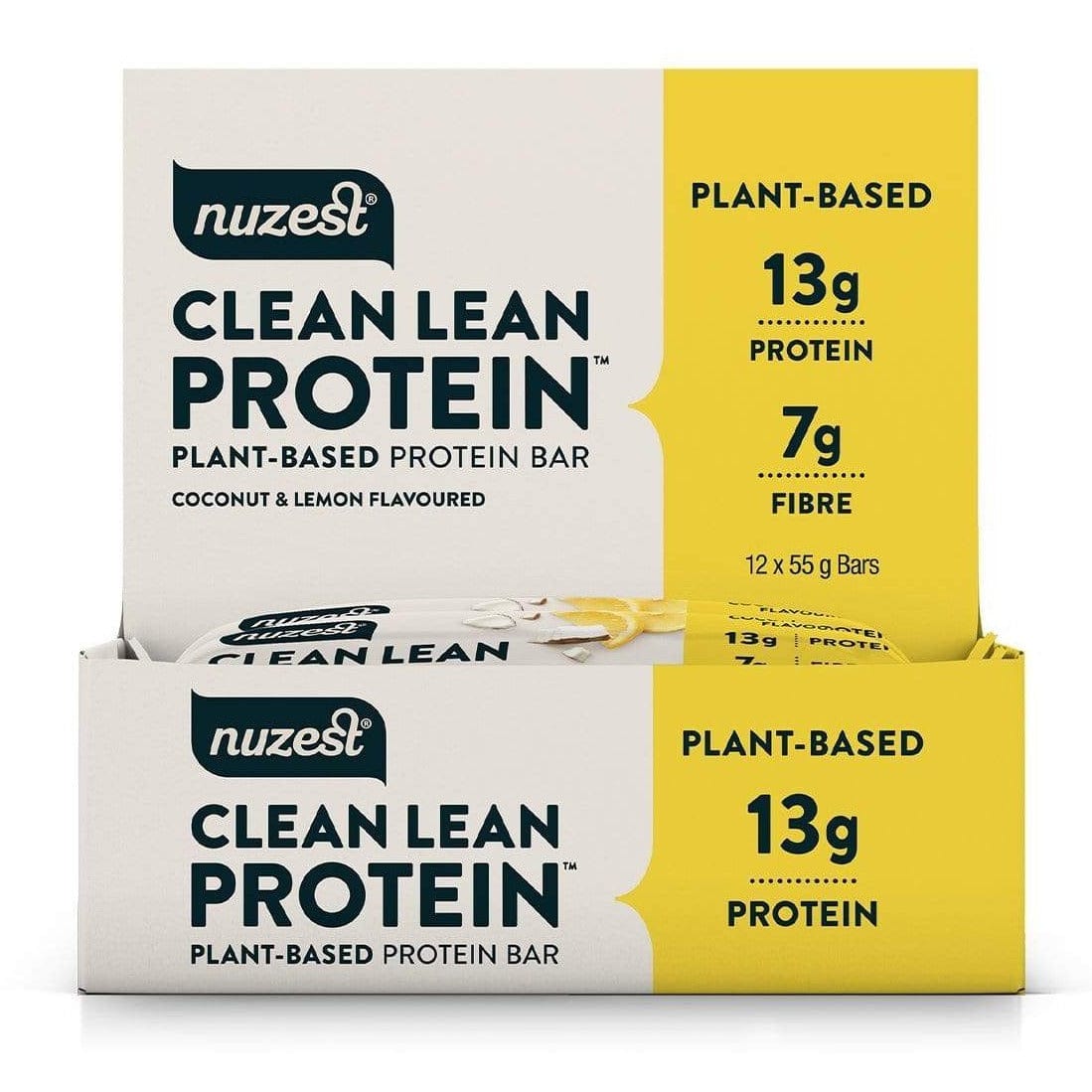 Nuzest Clean Lean Protein Bars SGL Coconut & Lemon