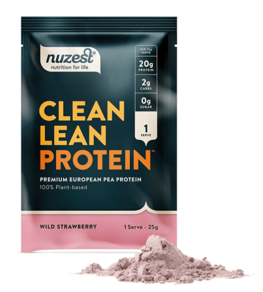 Nuzest Clean Lean Protein Single Serve Sachet Strawberry / Single Serve 25g