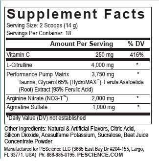 PEScience High Volume