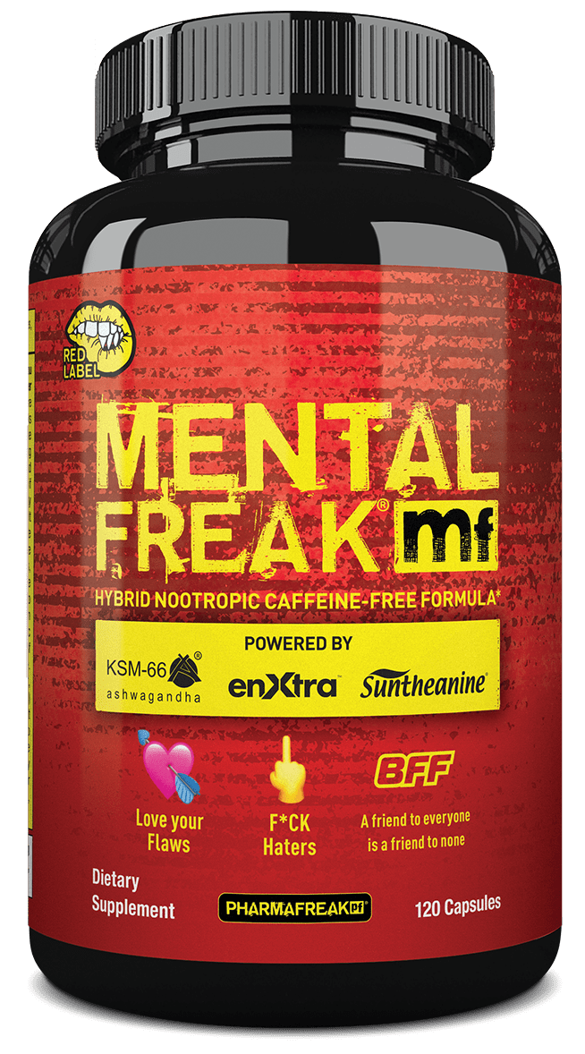 PharmaFreak Mental Freak Red Label - 120 Capsules