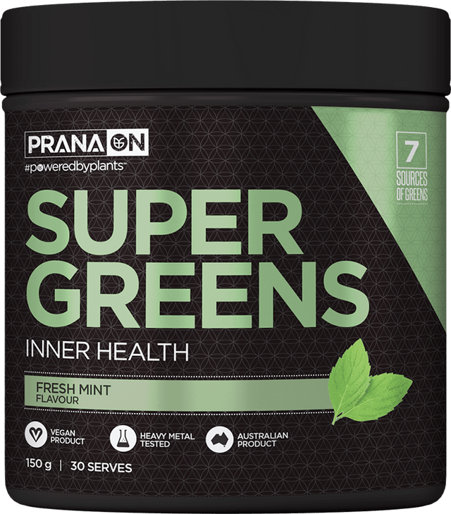 PranaOn Super Greens Fresh Mint / 150g