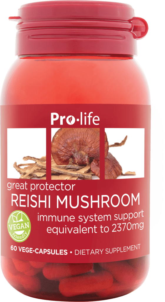 Pro-Life Reishi Mushroom Caps 60 Vege Caps