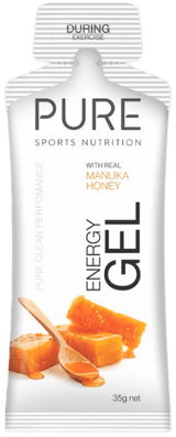 PURE Energy Gels Box of 24 Manuka Honey