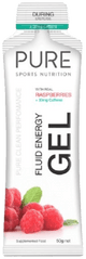 Pure Fluid Energy Gels Box 18 Raspberry Caffeine