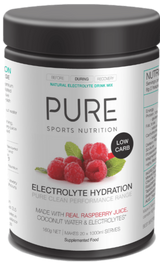 Pure Nutrition Electrolyte Low Carb Hydration Raspberry