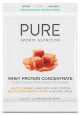 PURE Whey Protein 25 Sachets Salted Caramel