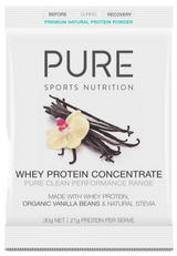 PURE Whey Protein Travel Pack (25 Sachets) Vanilla