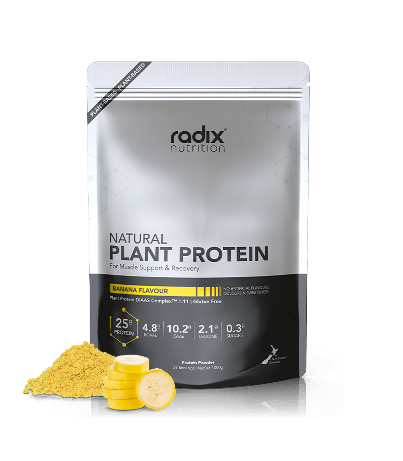 Radix Nutrition Plant Protein 1kg Banana