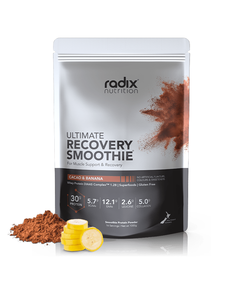 Radix Nutrition Ultimate Recovery Smoothie V2 Whey Based Cacao & Banana / 1kg