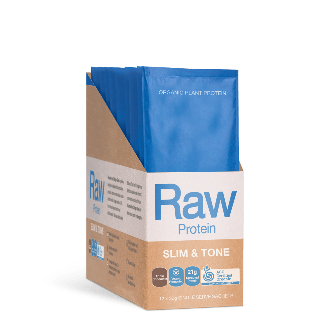 RAW Slim & Tone Protein 12 x 30g / Triple Chocolate