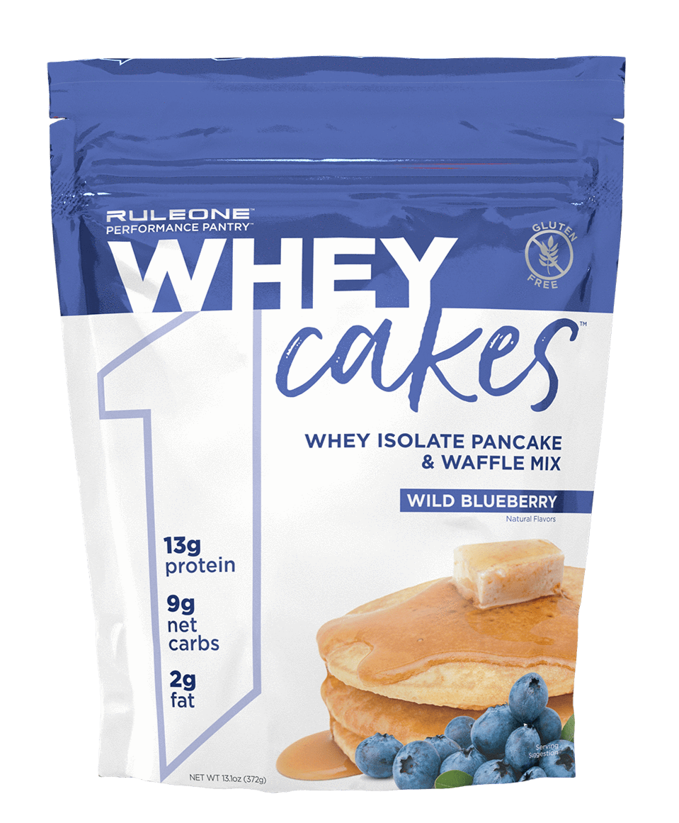 Rule 1 Whey Cakes Mix Wild Blueberry