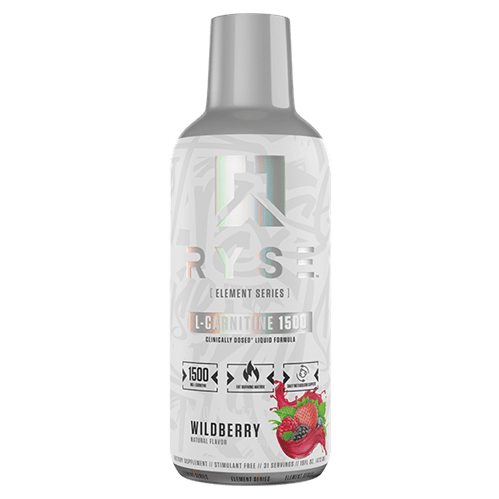 Ryse Liquid Carnitine 1500 Wildberry - 31 Serves