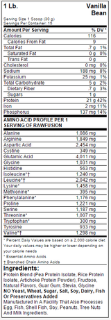 San RawFusion Vegan Plant Protein 4lb