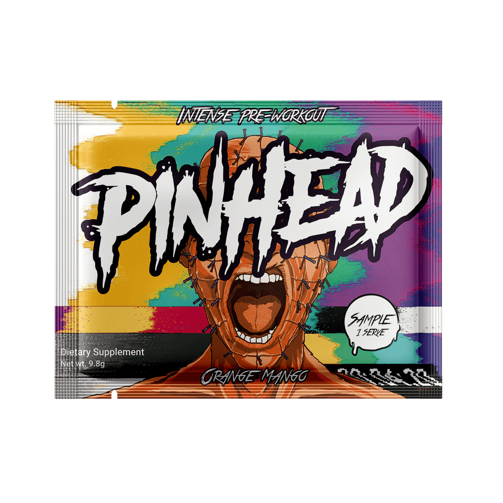 Scream Supps - Pinhead Intense Pre Workout 30 x Sachets Orange Mango