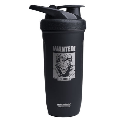 SmartShake DC Comics Reforce Stainless Steel Shaker 900ml The Joker Wanted