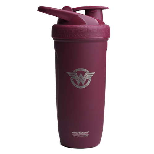 SmartShake DC Comics Reforce Stainless Steel Shaker 900ml Wonder Women