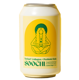 Soochi Collagen + Prebiotic Soda 4 pack / Lemon & Ginger
