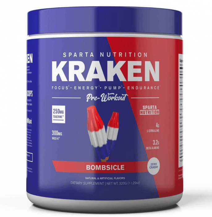 Sparta Nutrition Kraken Pre-Workout 40 serve Bombsicle