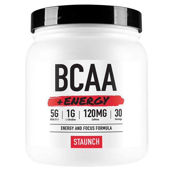 Staunch BCAA + Energy  30 serve