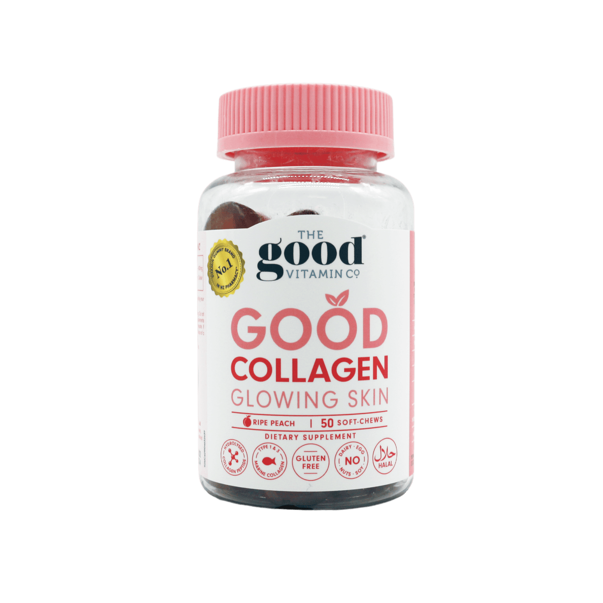 The Good Vitamin Co Good Collagen Glowing Skin 50 Soft Chews