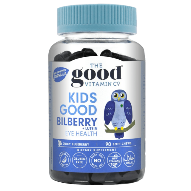 The Good Vitamin Co Kids Good Bilberry + Lutein Eye Health