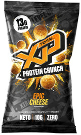 TOTAL XP Protein Crunch Snacks Box of 12 / Epic Cheese