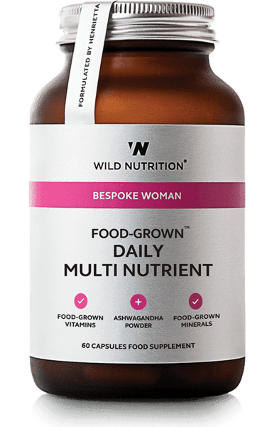 Wild Nutrition Food-Grown Daily Multi Nutrient For Women 60 Caps