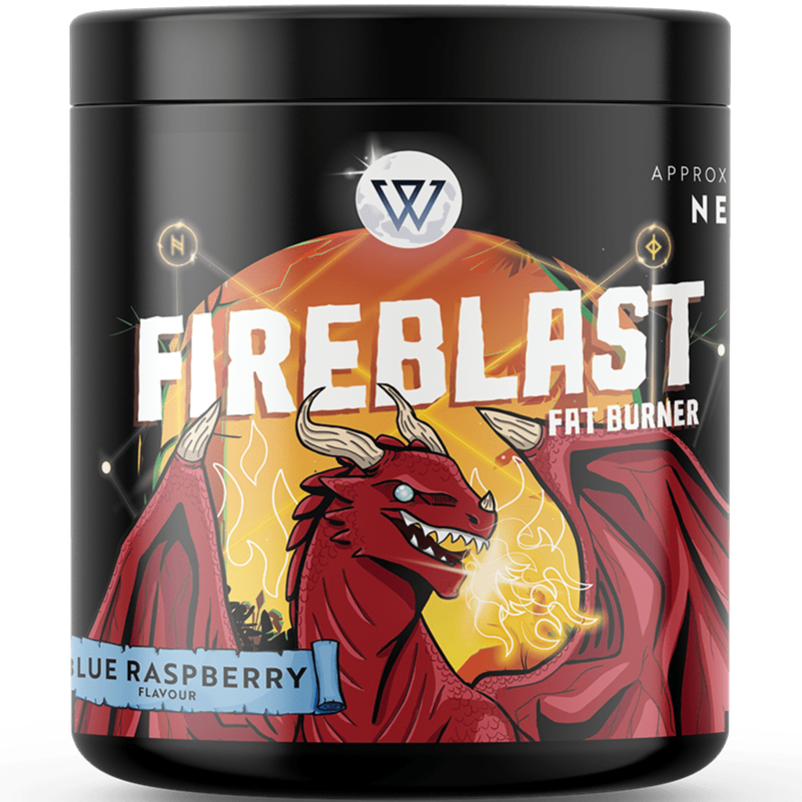 Wizard Nutrition Fireblast Fat Burner Blue Raspberry