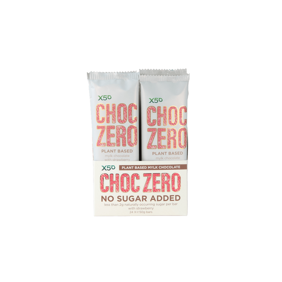 X50 Choc Zero Plant Based Protein Bar