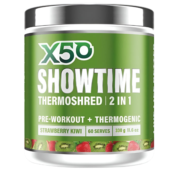 X50 Showtime Thermoshred Strawberry Kiwi