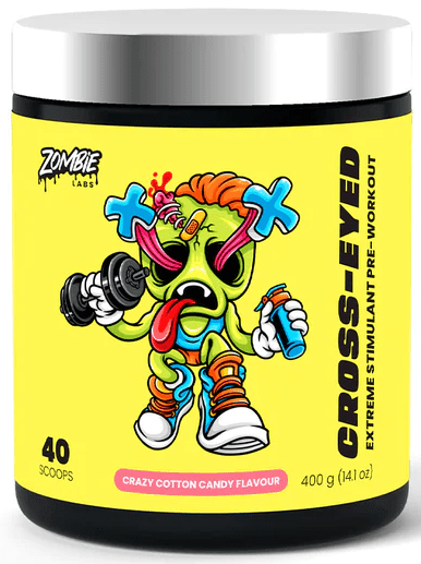 Zombie Labs Cross-Eyed Extreme Stim + Beta Alanine Crazy Cotton Candy