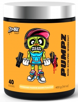 Zombie Labs Pumpz Non-Stim Pump + Nootropic Possessed Passion Mango